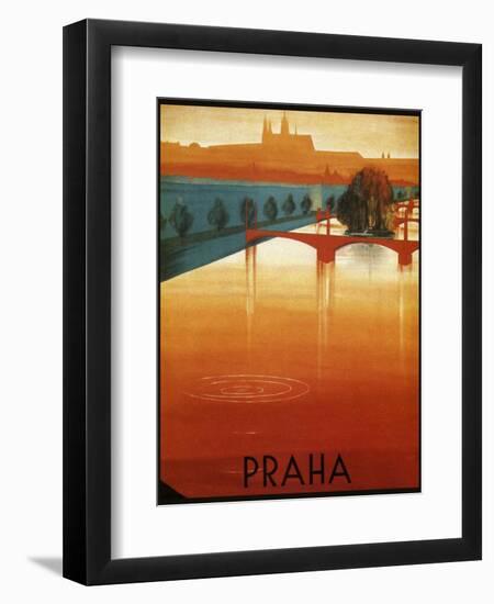 Travel 0338-Vintage Lavoie-Framed Premium Giclee Print