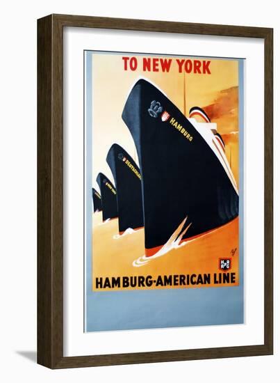 Travel 045-Vintage Lavoie-Framed Giclee Print