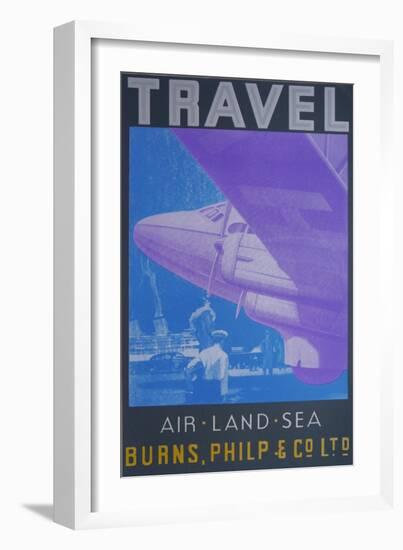 Travel: Air, Land Sea-David Studwell-Framed Giclee Print