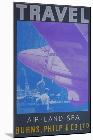 Travel: Air, Land Sea-David Studwell-Mounted Giclee Print