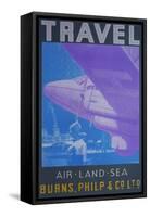 Travel: Air, Land Sea-David Studwell-Framed Stretched Canvas