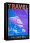 Travel: Air, Land Sea-David Studwell-Framed Stretched Canvas