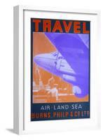 Travel: Air, Land Sea-David Studwell-Framed Giclee Print