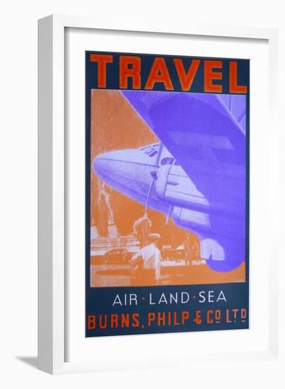 Travel: Air, Land Sea-David Studwell-Framed Giclee Print