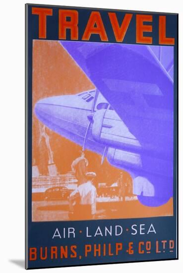 Travel: Air, Land Sea-David Studwell-Mounted Giclee Print