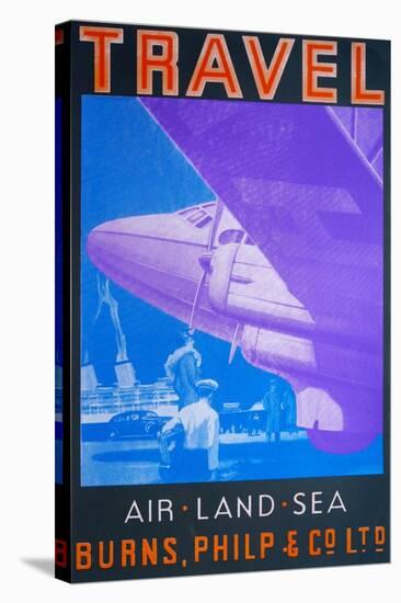 Travel: Air, Land Sea-David Studwell-Stretched Canvas