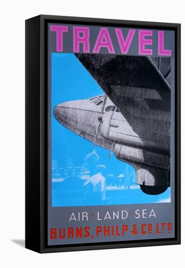 Travel: Air, Land Sea-David Studwell-Framed Stretched Canvas