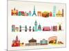 Travel And Tourism Locations-Marish-Mounted Art Print