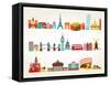 Travel And Tourism Locations-Marish-Framed Stretched Canvas