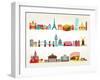 Travel And Tourism Locations-Marish-Framed Art Print