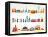 Travel And Tourism Locations-Marish-Framed Stretched Canvas