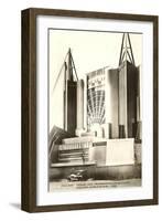 Travel and Transportation Building, Chicago World's Fair-null-Framed Art Print