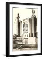 Travel and Transportation Building, Chicago World's Fair-null-Framed Art Print