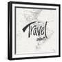 Travel Awaits-Elizabeth Medley-Framed Art Print