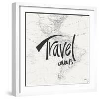 Travel Awaits-Elizabeth Medley-Framed Art Print