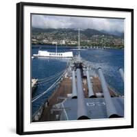 Travel Battleship Missouri-Katherine Nichols-Framed Photographic Print