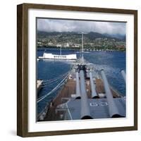 Travel Battleship Missouri-Katherine Nichols-Framed Photographic Print