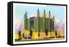 Travel Building, Chicago World's Fair-null-Framed Stretched Canvas