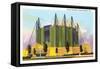 Travel Building, Chicago World's Fair-null-Framed Stretched Canvas