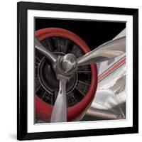 Travel by Air Dark II-Marco Fabiano-Framed Art Print