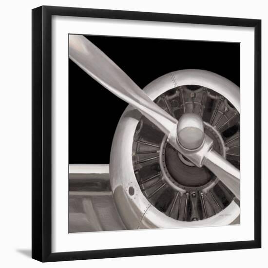 Travel by Air Dark III-Marco Fabiano-Framed Art Print