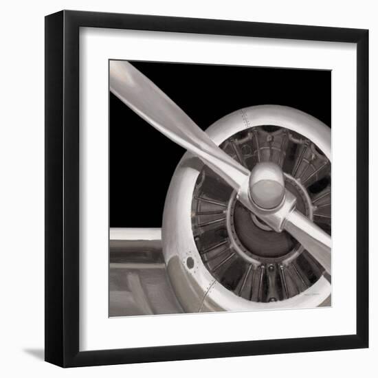 Travel by Air Dark III-Marco Fabiano-Framed Art Print