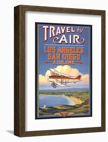 Travel by Air-Kerne Erickson-Framed Art Print