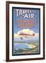 Travel by Air-Kerne Erickson-Framed Art Print