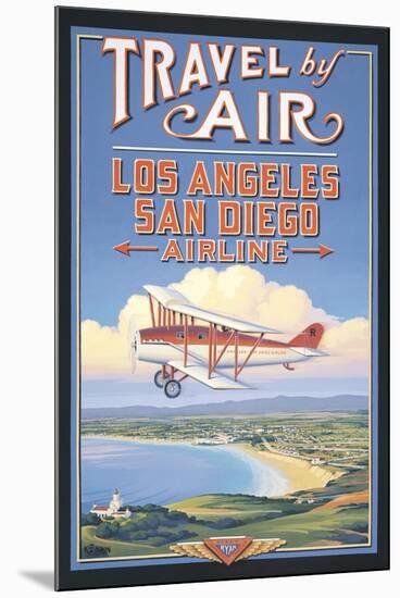 Travel by Air-Kerne Erickson-Mounted Art Print