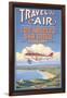 Travel by Air-Kerne Erickson-Framed Art Print