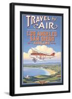 Travel by Air-Kerne Erickson-Framed Art Print