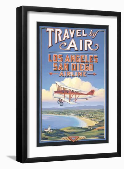 Travel by Air-Kerne Erickson-Framed Art Print