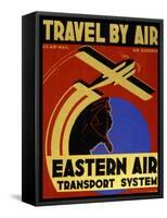 Travel By Air-null-Framed Stretched Canvas