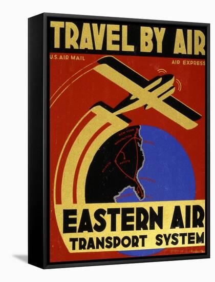 Travel By Air-null-Framed Stretched Canvas