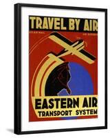 Travel By Air-null-Framed Art Print