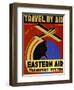 Travel By Air-null-Framed Premium Giclee Print