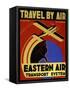 Travel By Air-null-Framed Stretched Canvas