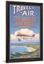 Travel by Air-Kerne Erickson-Framed Art Print