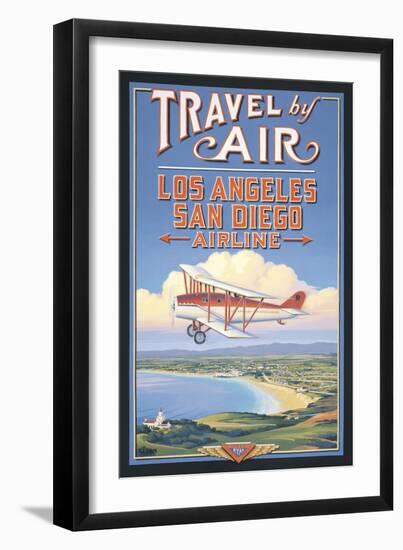 Travel by Air-Kerne Erickson-Framed Art Print