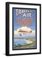 Travel by Air-Kerne Erickson-Framed Art Print