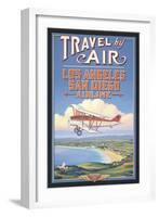 Travel by Air-Kerne Erickson-Framed Art Print