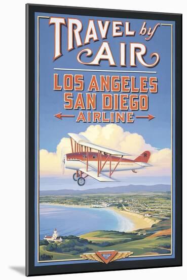 Travel by Air-Kerne Erickson-Mounted Art Print