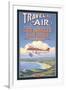 Travel by Air-Kerne Erickson-Framed Art Print