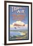 Travel by Air-Kerne Erickson-Framed Art Print