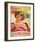 Travel California-The Saturday Evening Post-Framed Giclee Print