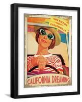 Travel California-null-Framed Giclee Print