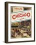 Travel Chicago-null-Framed Giclee Print