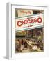 Travel Chicago-null-Framed Giclee Print