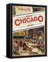 Travel Chicago-null-Framed Stretched Canvas
