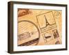 Travel Collage I-SD Graphics Studio-Framed Art Print